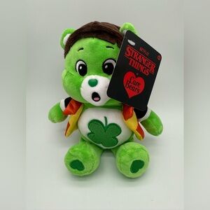 Stranger Things Care Bears Good Luck Bear Will 10” Plush Stuffed Animal Clover